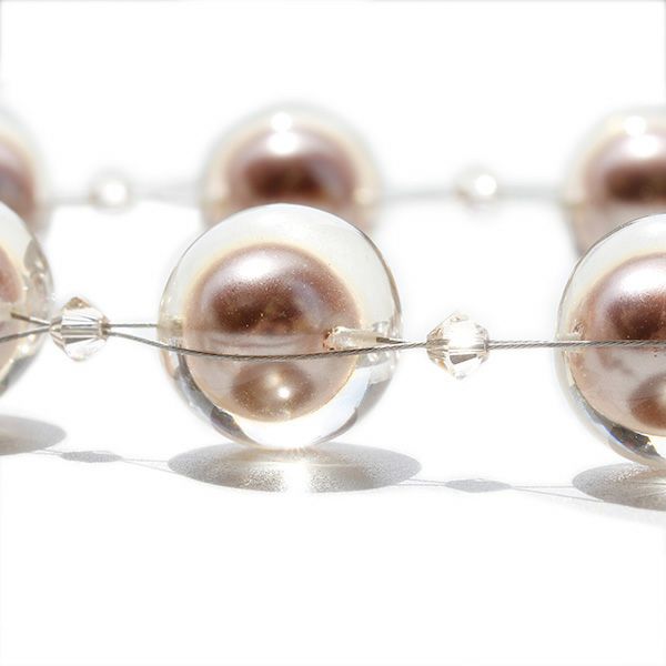 ZSiSKA】≪FLOATING PEARLS≫レジンロングネックレス/1150411【素敵