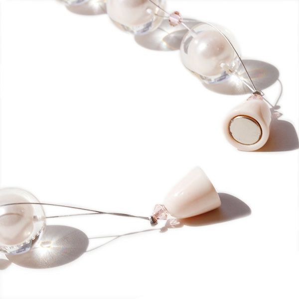 ZSiSKA】≪FLOATING PEARLS≫レジンロングネックレス/1150411【素敵