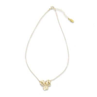 フランス製ミニパンジーネックレス/1170351