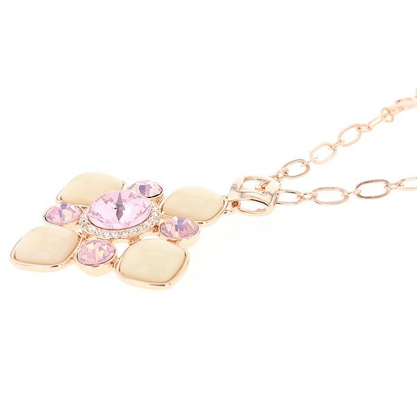 フラワーモチーフネックレス/1400554| アビステ/ABISTE公式通販 フラワーモチーフネックレス/1400554| アビステ/ABISTE公式通販