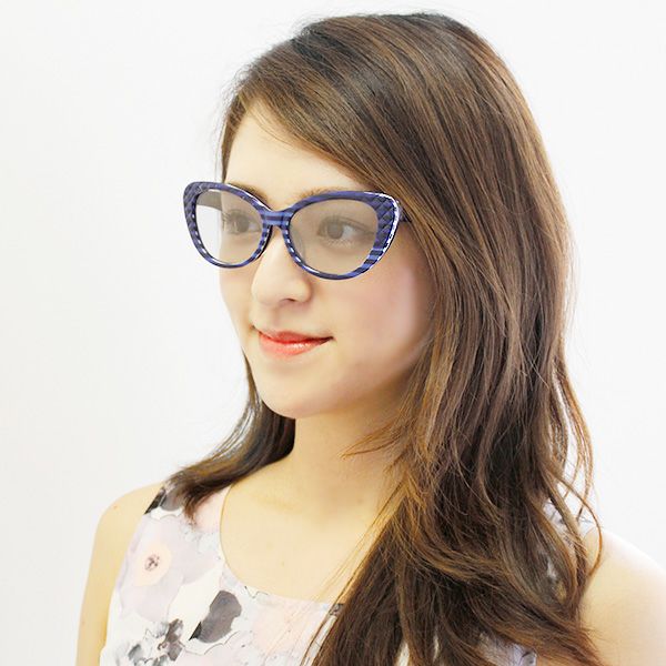 HYDEレンズボーダーフレームフォックスタイプサングラス/7160011-詳細