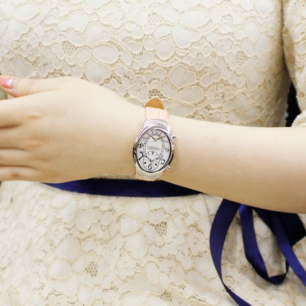 オーバルフェイスデュアル腕時計ベルト腕時計/9150036| アビステ/ABISTE公式通販 アクセサリー・時計ブランド