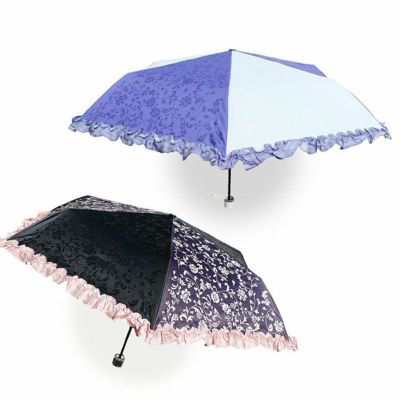 ≪クレマチス≫オリジナル晴雨兼用折り畳み傘/2042507-