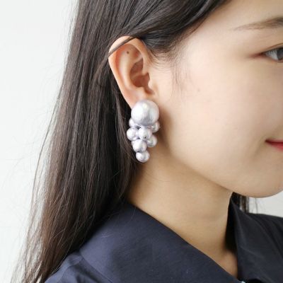 ABISTE メタルドロップイヤリング ギフトボックス付き ステンレス タコ足 フープピアス メンズ タコ オクトパス ピアス