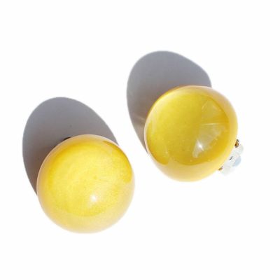 【ZSiSKA】≪COLOURFUL BEADS≫レジンボールイヤリング 3210018-