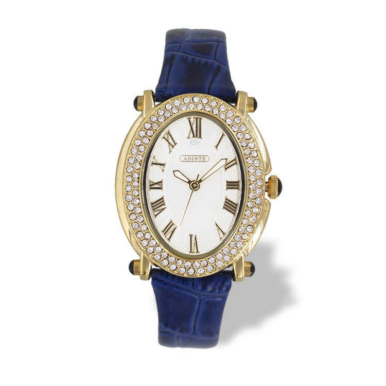 オーバルフェイス革ベルト腕時計/9180026| アビステ/ABISTE公式通販 アクセサリー・時計ブランド