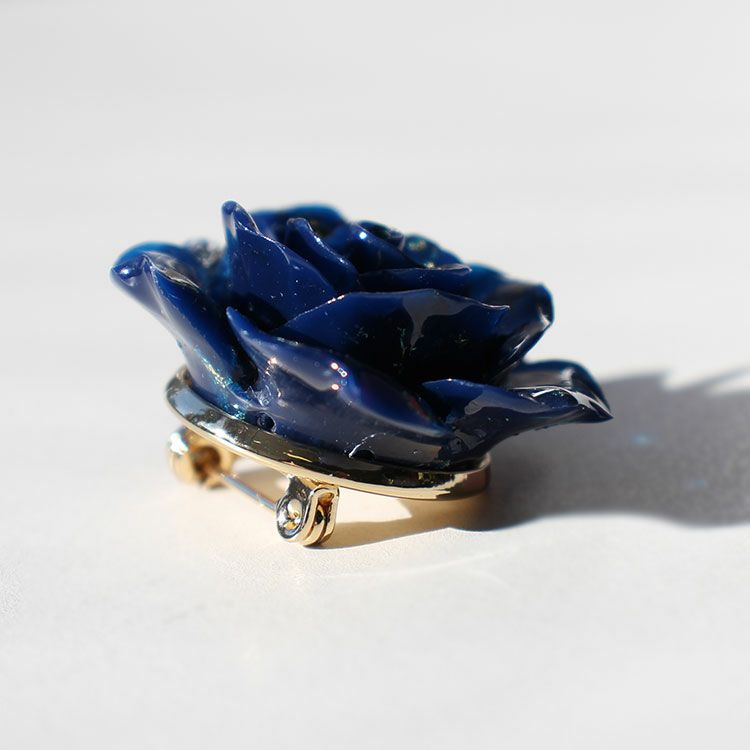 パール ブローチ 薔薇 レディース シルバー SV925 ホワイト 7.5-8.0mm アコヤ真珠 あこや バラ 花 小さめ (501.48335)