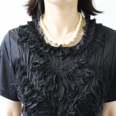《A》【IVORINA】象牙風デザインネックレス/1160184-