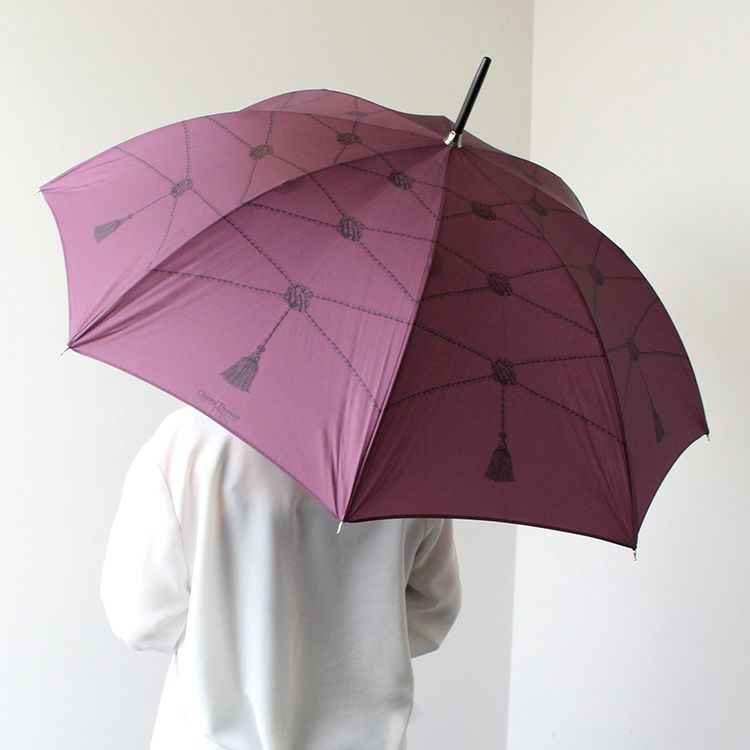 Chantal Thomass by Guy de jean】ロープ柄晴雨兼用長傘/2243010  