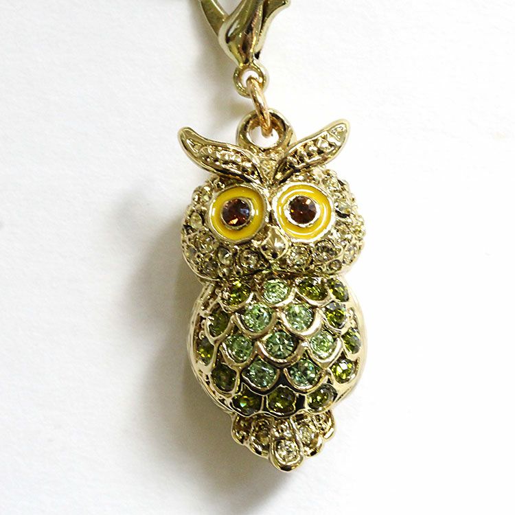 クリスタルフクロウキーホルダー/2223087G詳細情報｜アクセサリー