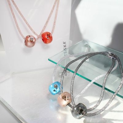 【ZSiSKA】≪BLISS LUXX≫レジンマグネットクラスプネックレス/1240027-