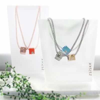 【ZSiSKA】≪BLISS LUXX≫レジンマグネットクラスプネックレス/1240026-