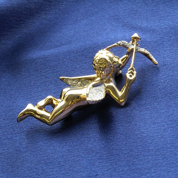 アルファジュエリー】ヴィンテージイギリス製エンジェルモチーフ