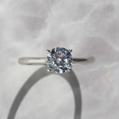 《Exclusive》エクセレントカットキュービックジルコニアリング