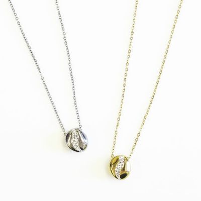 チェコクリスタルショートネックレス