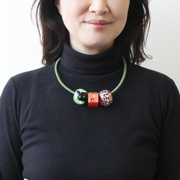 ZSiSKA】≪BLISS≫マグネットクラスプネコモチーフレジン ZSiSKA】≪BLISS≫マグネットクラスプネコモチーフレジン