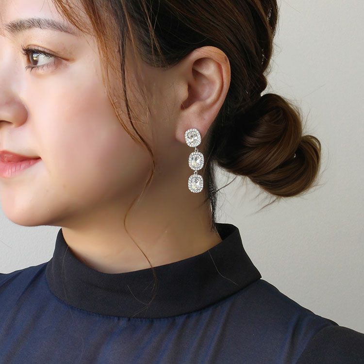 アビステ（ABISTE）　ロングピアス 楽天市場】【最大2,000円OFFクーポン配布中】ABISTE クリスタル