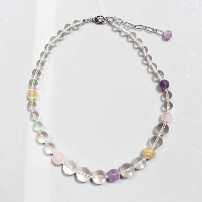 日本製クォーツショートネックレス