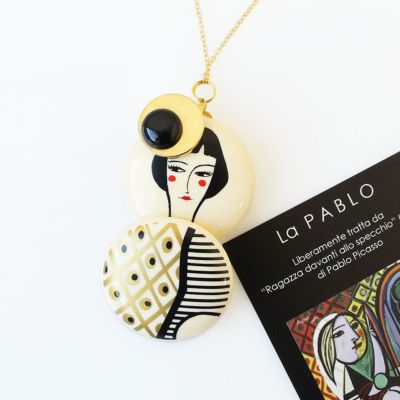 Nellie wears Art》イタリア製ブローチ・ペンダントヘッド詳細情報