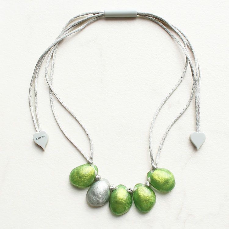 ZSiSKA】レジンフリーレングスネックレス詳細情報｜アクセサリー